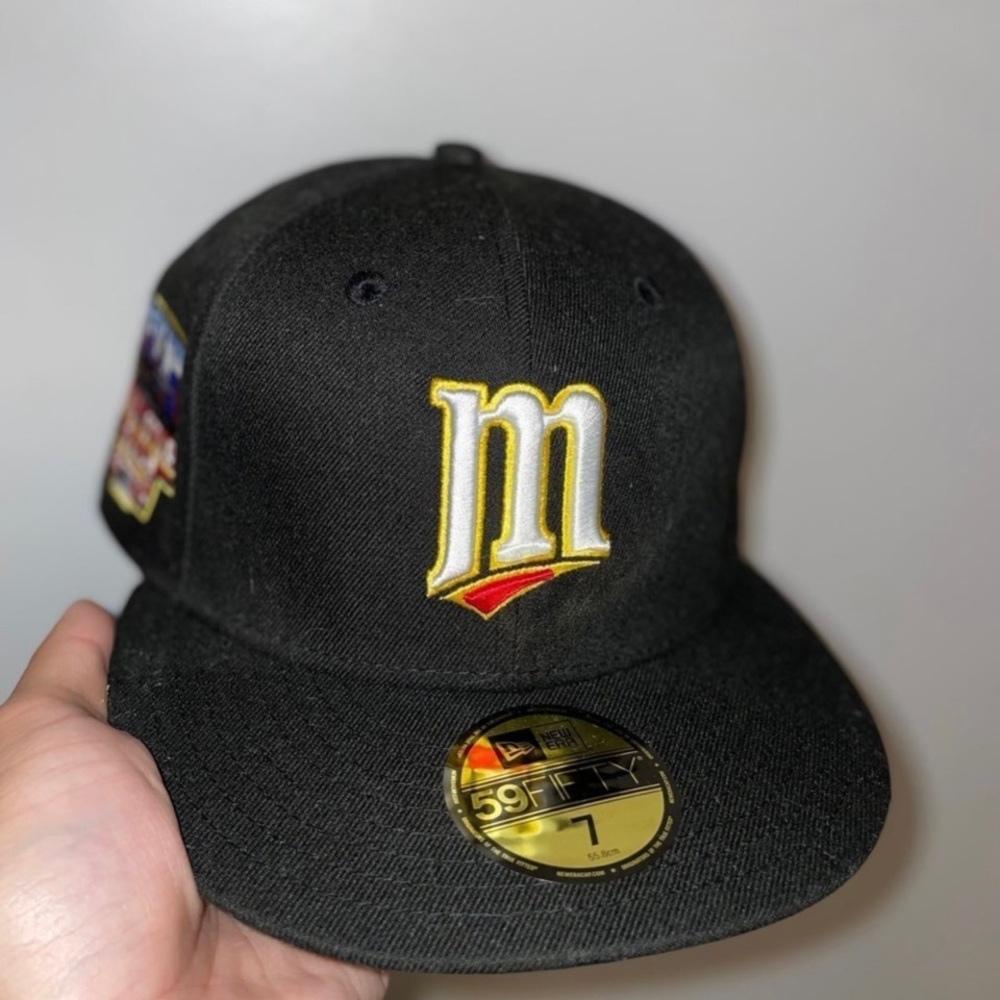 Hat club Mount Rushmore Noho exclusive Minnesota twins size 7 bearded goose